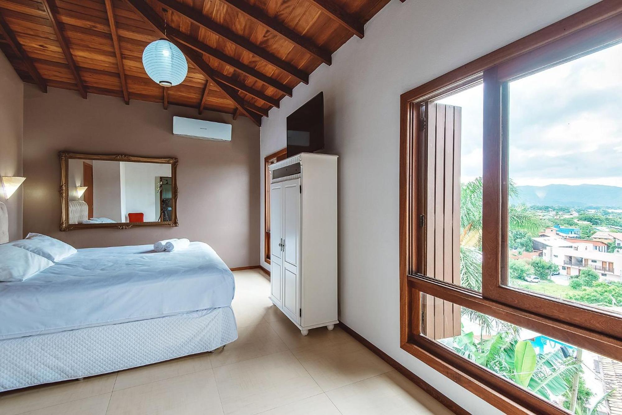 Pousada Bangalôs do Rosa com VISTA PANORÂMICA - Bangalôs com HIDROMASSAGEM, LAREIRA e PISCINA Praia do Rosa Extérieur photo