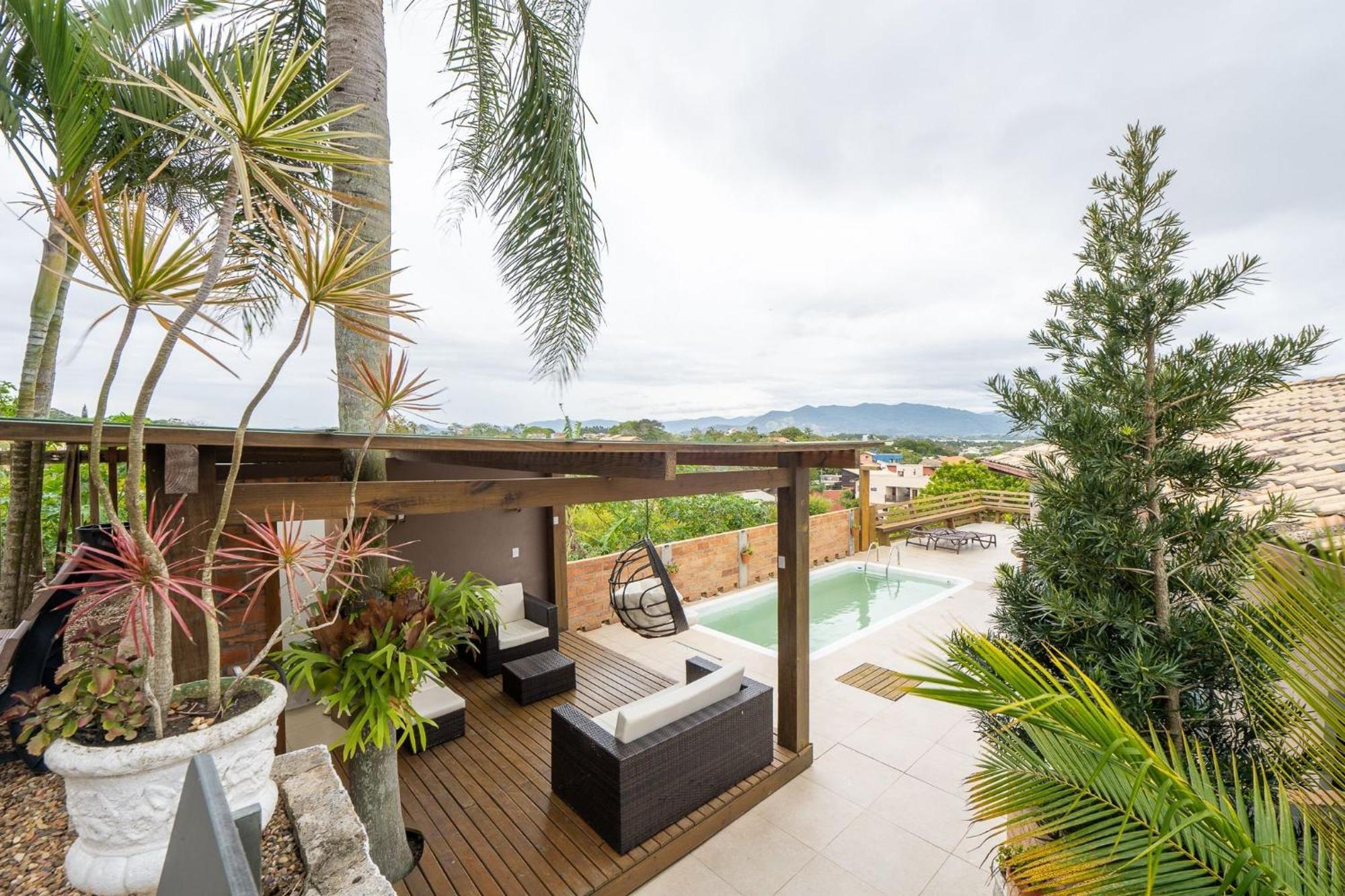 Pousada Bangalôs do Rosa com VISTA PANORÂMICA - Bangalôs com HIDROMASSAGEM, LAREIRA e PISCINA Praia do Rosa Extérieur photo