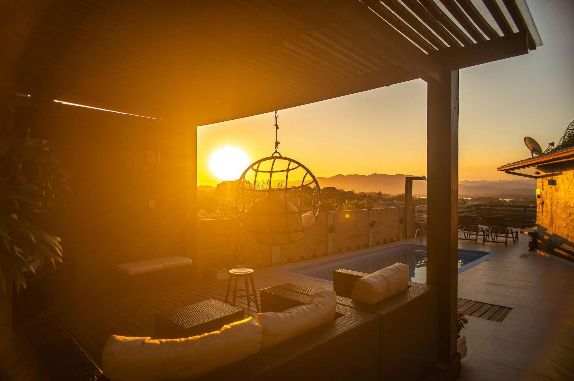 Pousada Bangalôs do Rosa com VISTA PANORÂMICA - Bangalôs com HIDROMASSAGEM, LAREIRA e PISCINA Praia do Rosa Extérieur photo
